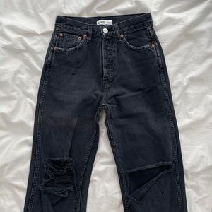 RE/DONE Rip Knee Jeans